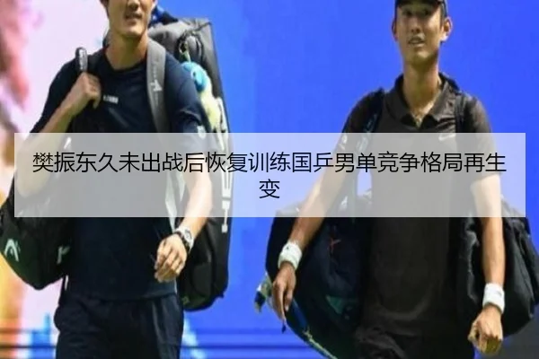樊振东久未出战后恢复训练国乒男单竞争格局再生变